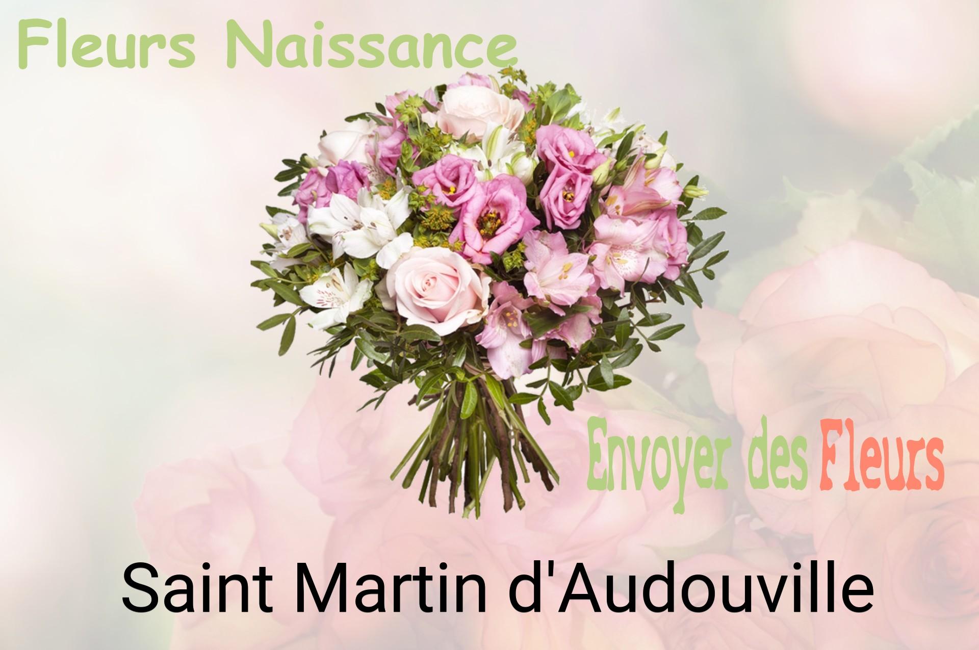 Bouquet de fleurs de naissance livré à Saint-Martin-d'Audouville